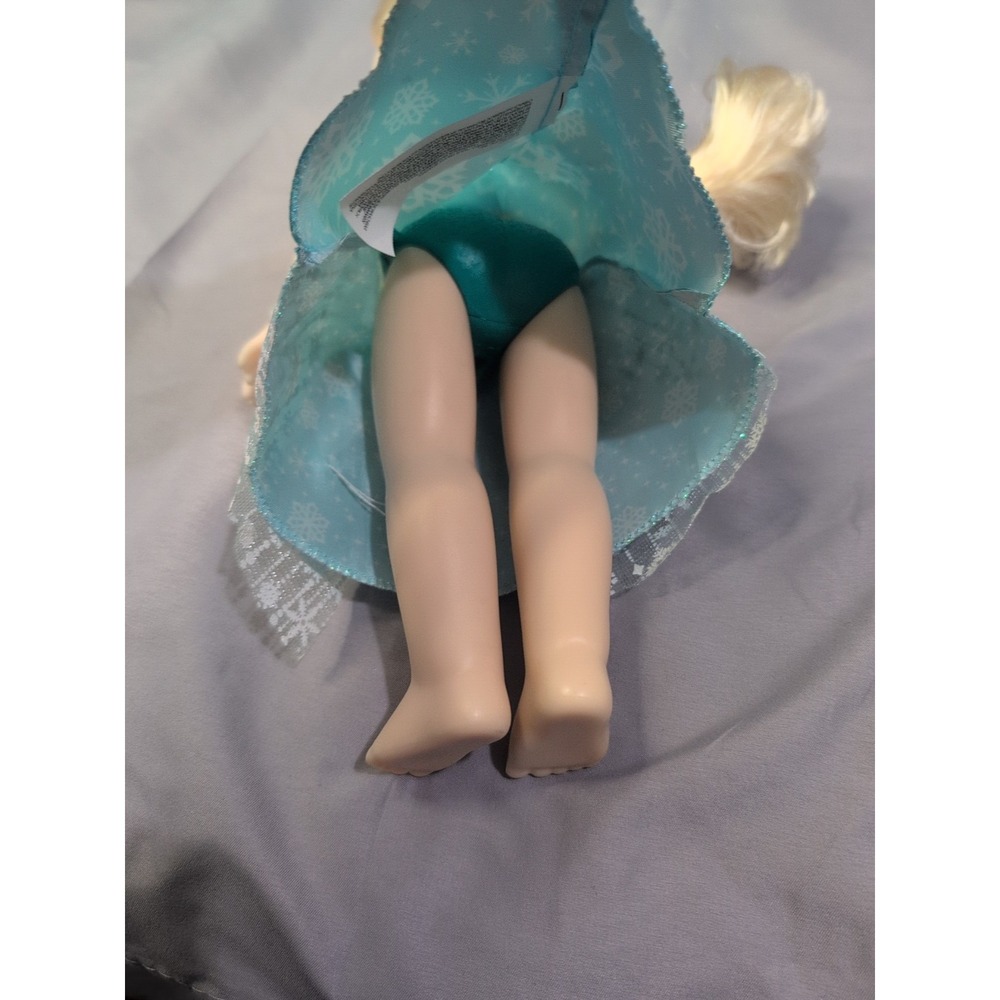 Disney Frozen Jakks 14'' Elsa Green Outfit & Long Braided Hair Doll - Picture 8 of 8